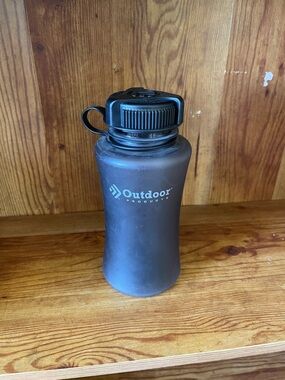 Outdoor Products Black Wide-Mouth Water Bottle